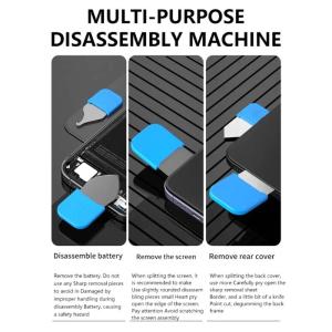 Multipurpose Metal Spudger Opening Set Of 6 Thin Blade Suitable For Smartphone Screen Repair & Internal Component Access