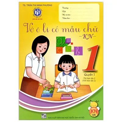 Sách Fahasa - Vở Ô Li Có Mẫu Chữ 1 - Quyển 1 (Kết Nối) (Tái Bản 2024)