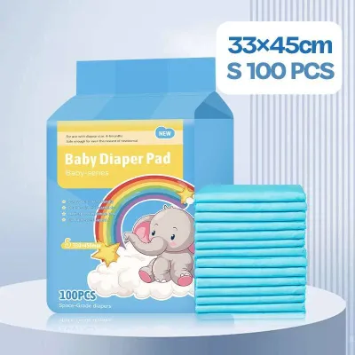 Oldlaiben Baby Disposable Changing Mat Breathable Underpad Diaper Pad Soft Infant Urine Absorbent Maternity Newborn
