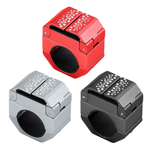 Scooter E-Bike Handlebar Mounted Phone Cradles Universal Bike Phone Holder Shockproof Stand Aluminum Holder