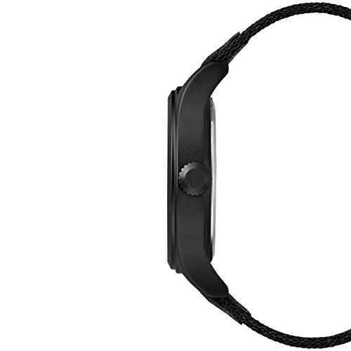 Timex Men's TW4B14200 Expedition Scout 40 Black Leather/Nylon Strap