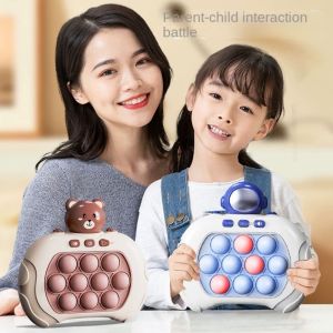 LIEYH Kuromi Máy chơi game đẩy nhanh Thư giãn Doraemon Trò chơi bong bóng đẩy nhanh Vui vẻ Mới lạ Trò chơi bồn chồn bật sáng Đồ chơi cho trẻ em