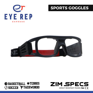 Zim Specs VISION (ZS47) Prescription-able Sports Goggles Basketball/Tennis/Volleyball/Football for Men/Women|EYE REP Express