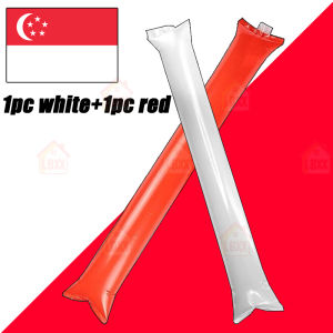 2PCS/pack Inflatable Cheer Sticks cheerleaders Inflatable Stick Against Cheering Sticks concert party Noise Maker ballon Red&White