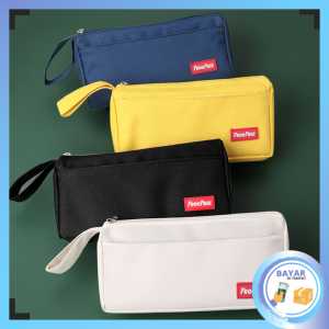 Bayar Di Tempat - Tempat Pensil Motif Zipper / Kotak Alat Tulis Sekolah Besar