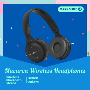 Y08 Macaron Wireless Bluetooth Headset Student Headband HiFi Stereo Over-Ear Headphones with Microphone