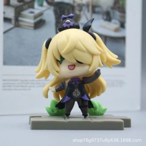 Genshin impact Klee/Diluk/Venti/Fischl/Kaeya/Barbarra game character model Figures doll childrens gift car ornaments can be collected