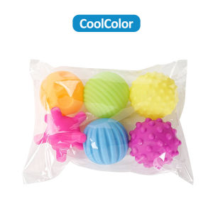 LAKOE Bayi Sensory Mainan Pelatihan Touch Handball Anak Yang Baru Lahir Multifungsi Soft Ball Set