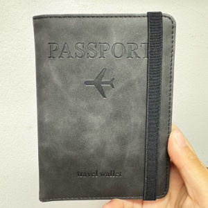 Dompet Paspor Travel Wallet Passport Cover RFID Protection