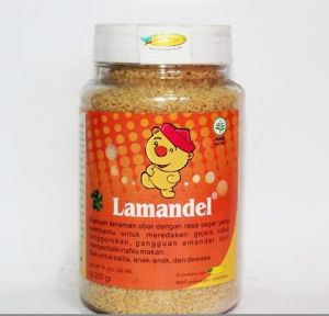 LAMANDEL BOTOL obat amandel dan radang tenggorokan