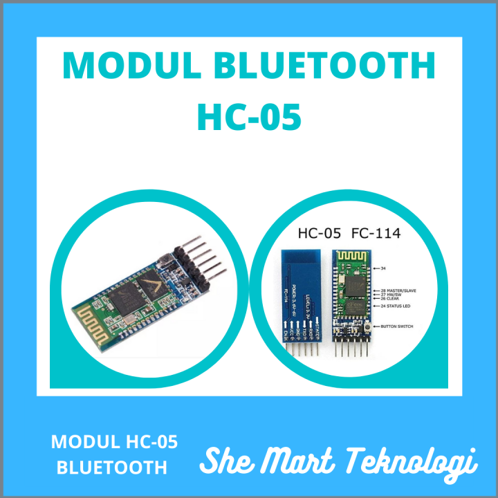 Modul Bluetooth HC-05 HC 05 Arduino | Lazada Indonesia