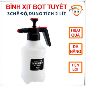 [2 LÍT] Bình phun xịt bọt tuyết loại cầm tay tiện dụng 3 chế độ phun rửa xe hơi chuyên dụng dung tích 2 lít bình phun xịt nước mini rửa ô tô xe máy cầm tay 2000ml