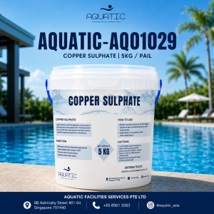 Copper Sulphate 5KG For Swimming Pool | Algaecide Water Treatment | Pool Chemical Anti Algae