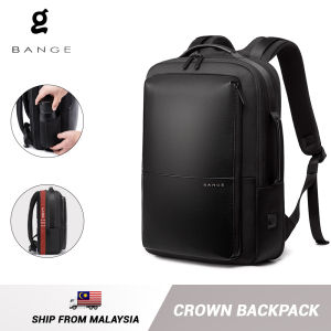 Bange Crown Expandable Large Multi Compartment USB Water Resistant Business Ultralight Travel 15.6 Laptop Backpack