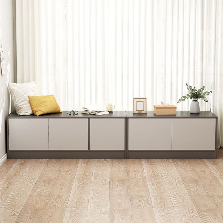 Windowed Locker /bay window cabinet lockers can sit on the low cabinet balcony floor ...