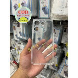 CASE INFINIX SMART 7 X6515 SOFTCASE AIRBAG TRANSPARAN ANTI SHOCK ANTI KUNING TERMURAH