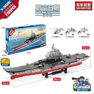 Warship Battleship Aircraft Carrier Destroyer Carrier Lego Building Block Model Toys