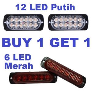 Lampu LED Truk Mobil Motor Tempel Samping Truck Car Motorcycle Side Light Lamp Warning Light Sidelamp