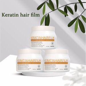 LFMOSHINE Keratin Hair Mask Repairs Damaged Dry Hairy Bifurcated Rough High quality hair mask 500g Smooth Cream Hair Care 角蛋白发膜