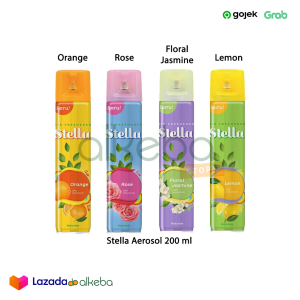 stella air freshener 200ml / pengharum ruangan stella Aerosol