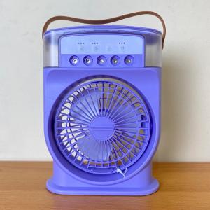 TERBARU !!! Kipas Angin AC Mini Baterai 2000 mAh Tahan 2 JAM BISA DICHARGE !!! Air Cooler Fan Mini BISA DICHAS / Kipas Portable /Kipas Mini Portabel Humidifier Air Cooler Fan LED 600ML/ Kipas Kecil Terlaris