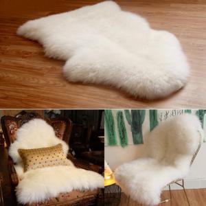 YAFEN 1 12 Dollhouse Imitation Sheepskin Plush Rug Model Dollhouse Bedroom Living Room Floor Mat Decoration Doll House Accessories