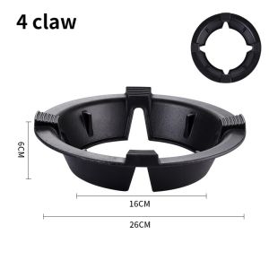 🇸🇬 [In Stock]99.9%Universal Gas Stove Support Rack 4 Claw & 5 Claw  Energy Saving Windproof Cover Non Slip Fire Ring Metal Support