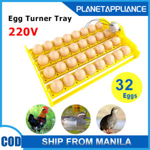 Automatic Egg Turner Tray 32 Eggs Turning Incubator Tray for Chicken Goose Birds Pigeon Incubator Accessories and Parts
