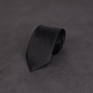 Classic 8CM Polyester Ties for Men Formal Business Silver Gray Paisley Stripes Dot Neckties Handmade College Shirt Neckwear