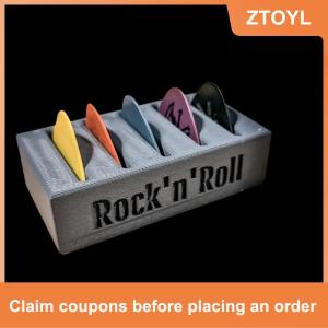 【ZTOYL】 Guitar Picks chủ Box guitar Pick hiển thị chủ guitar Pick lưu trữ Box Set cho guitar người chơi và những người đam mê âm nhạc