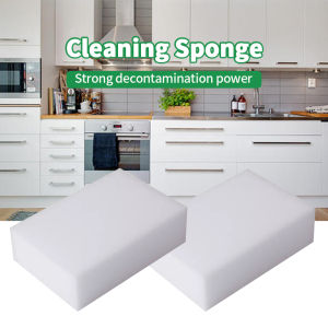 White Nano Magic Cleaning Sponge Kitchen Powerful Decontamination Cleaning and Descaling Sponge