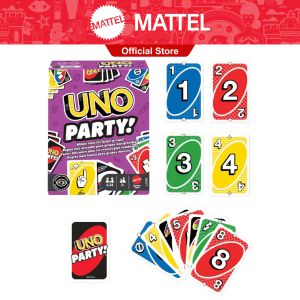 UNO Party Card Game For Large Groups Kids Adults & Family Nights 6 To 14 Players Ages 7+ Years