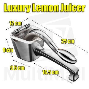 Stainless Steel Manual Juice Extractor|Lemon and Fruit Juicer | Manual Hand Juicer | Manual Lemon Orange Juicer| Pomegranate Manual Juicer| Heavy Duty Manual Fruit Juicer|Manual Pressed Juicer|Lemon Squeezer Manual Hand Press|