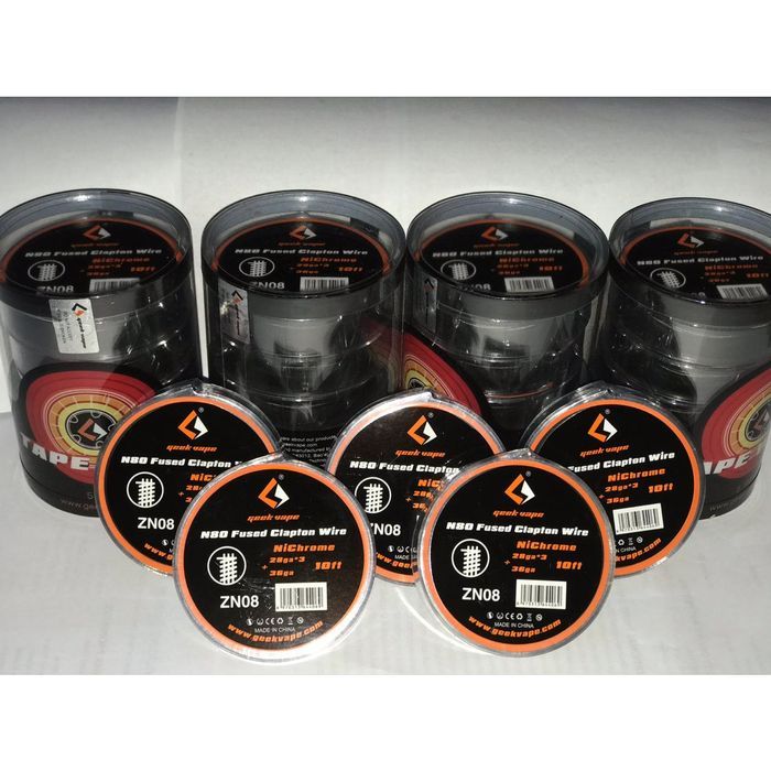 Geekvape Fused Clapton Alien Ni80 Nichrome 28ga*3+36ga Authentic Asli -  zn08 | Lazada Indonesia