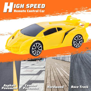 Remote Control Car High-speed Rc Toy Car for Kids Scale Electric Remote Toy Racing with Led Light Birthday Gift Forward Backward