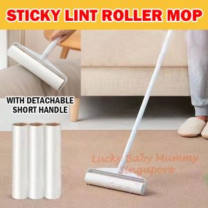 19cm/24cm Long Sticky Lint Roller Mop Lint Remover Lint Roller Standing Laundry / Rainbow Culture