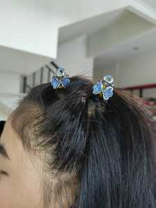 JEB.KOSMETIK Jepit Rambut Korea Aksesoris Rambut Formal Gold Hair Claw Jedai Logam Elegan / Jedai Poni /Jedai Anak / Jedai Aesthetic / Jedai Permata Mini