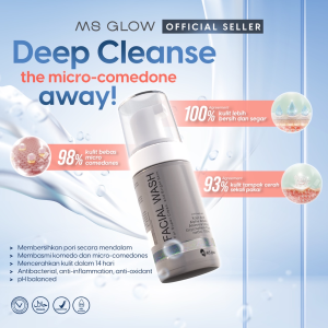 Ms Glow Ori Facial Wash Sabun Wajah 100ml