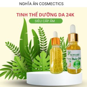 Sản phẩm Tinh thể cấp ẩm 24k chuyên sâu cấp ẩm cấp nước ngăn ngừa lão hoábài tiết chất thải để da luôn thông thoáng giúp tăng cường độ đàn hồi và ngăn ngừa các nếp nhăn hình thàn