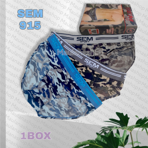 Celana dalam Pria SEM SPORT 915 | Cd Laki - Laki Katun 1 Box isi 3 Pcs | Sempak Premium | Pakaian Dalam