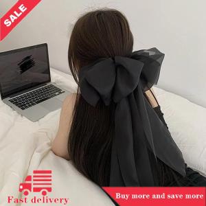 [COD] Siêu Cổ Tích Ribbon Bowknot tóc Clip công chúa ngọt ngào mùa xuân Clip cao cấp bầu không khí mũ nón Phụ kiện tóc