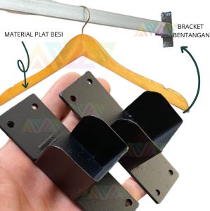 PENYANGGA BENTANGAN PEMISAH RUANGAN BESI PENYANGGA UNTUK SKAT RUANGAN