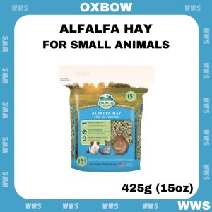 Oxbow Farm Fresh Hay # Timothy Botanical Alfalfa Hay # Rabbit Guinea Pigs Chinchilla Small Animals # 425g / 570g