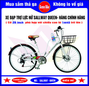 ( Free ship toàn quốc ) Xe đạp nữ đề tay vặn 7 tốc độ  hàng Việt Nam cao cấp - xe mẫu mã đẹp chất lượng cao