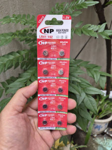 Vỉ 10 Viên Pin NP Battery LR41 / AG3 / G3 / 192 / L736F - Hàng Chính Hãng