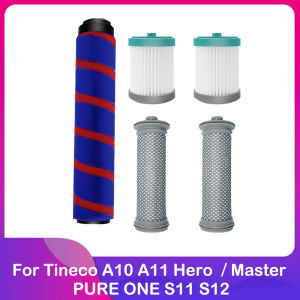 For Tineco A10 A11 Hero A10 A11 Master PURE ONE S11 S12 PWRHERO11 Cordless Vacuum Roller Brush Pre Hepa Filter For Cleaner Spare