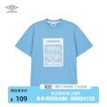 Umbro Umbro เสื้อยืดแขนสั้นพิมพ์ลายเสื้อยืดฟุตบอลโลกแบบอังกฤษ. 