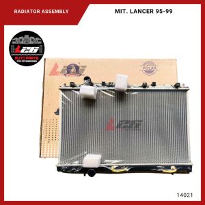 14021 Mitsubishi Lancer Radiator Assembly 1995-1999 A/T 375x648x16mm 1ROW (Polar)