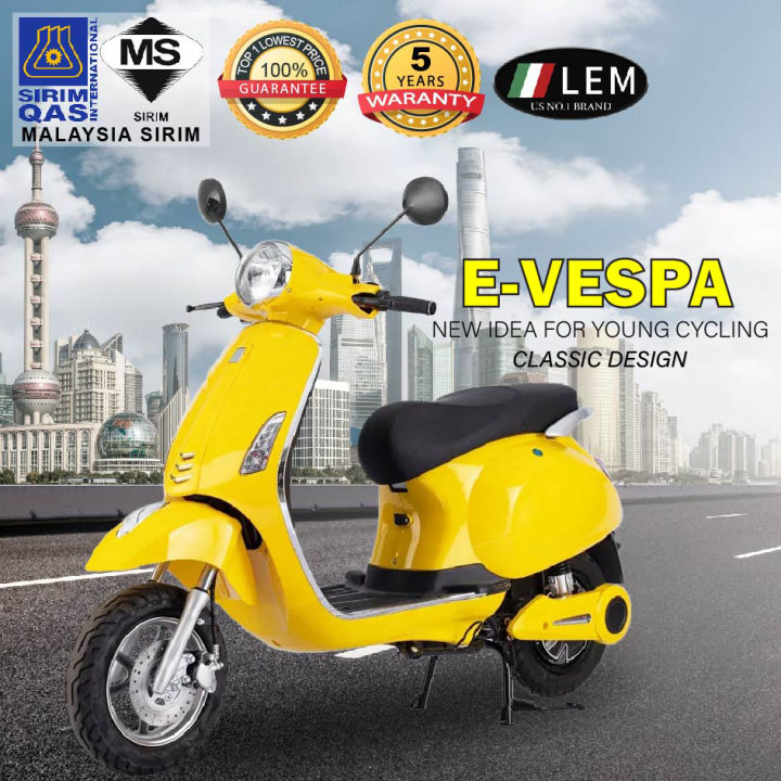 LEM NEW E Vespa R1 R2 electric bike electric scooter