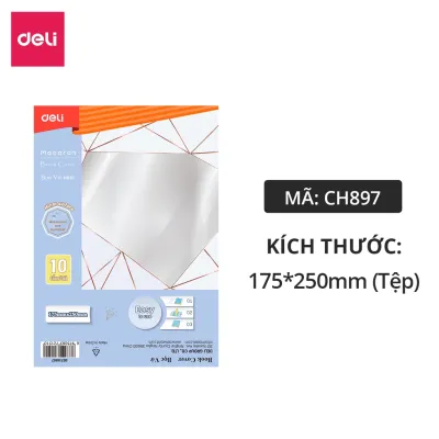 Combo 10 Cái Bìa Bao Tập Vở Sách Giáo Khoa Tiếng Anh Đủ Kích Thước Loại Dày